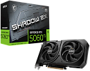 Видеокарта MSI RTX 5060 Ti 8G SHADOW 2X OC PLUS//RTX 5060Ti, HDMI, DP*3, 8G , D7
