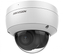 IP видеокамера,объектив 2.8мм,подсветкой до 30м, Hikvision 6Мп купол улица;1/2.7"f2.8;0.01;H.265(+)/MJPEG;3D DNR; WDR 120дБ;HLC/BLC;AGC;ROI;SVC;NAS;ON