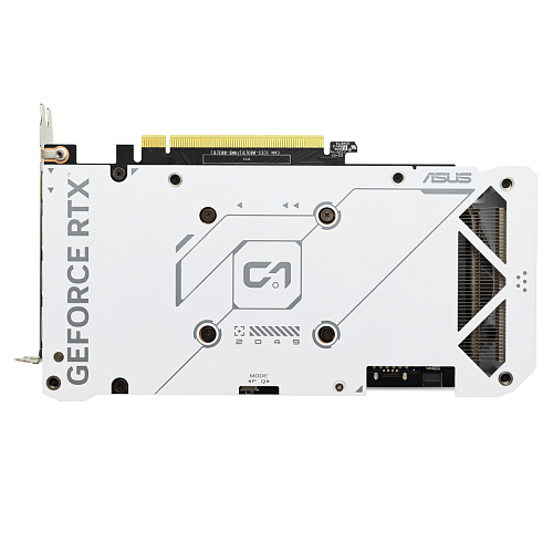 Видеокарта/ VGA ASUS NVIDIA GeForce DUAL-RTX4060-O8G-EVO-WHITE 8GB, GDDR6/128-bit, PCIe 4.0, 1xHDMI 2.1a, 3xDP, 2.5-slot 90YV0JCB-M0NA00