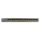 Коммутатор Коммутатор Zyxel GS1100-16EPS, 16xGE PoE+, DIP-switch, настольный, бесшумный, бюджет PoE 135 Вт