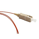 Hyperline FPT-B9-62-SC/­PR-1M-LSZH-OR (FPT9-62-SC-PC-1M) Пигтейл волоконно-оптический MM 62.5/­125, SC, 1 м, LSZH