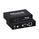 Приемник или Передатчик Audio/RS232/IR over IP с PoE [500755] MuxLab [500755], сжатие MJPEG