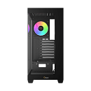 корпус Ocypus Gamma C72 BK ARGB, ATX, USB3.0*1+USB2.0*2, SIDE 3x120mm ARGB, REAR 1x120mm ARGB (незначительное повреждение коробки)