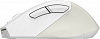 Мышь A4Tech Fstyler FG45CS Air бежевый оптическая (2000dpi) silent беспроводная USB для ноутбука (7but)