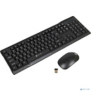 Клавиатура + мышь Oklick 230M Black, USB, беспроводные [412900]