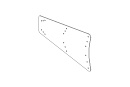 Система акустическая BIAMP [LVH-900SP1W] (COMMUNITY) LVH-900 Splay Plate Pair Type 1, White (Use for 0, 10, 20 degree splay angles)