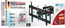 Кронштейн для телевизора Arm Media PT-16 черный 22"-65" макс.40кг настенный поворотно-выдвижной и наклонный