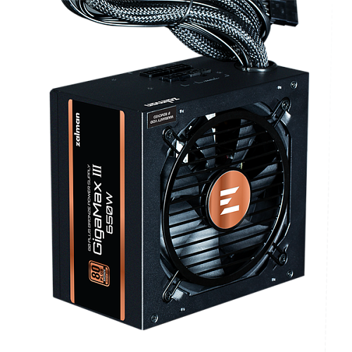 блок питания Zalman ZM850-GV3, 850W, ATX12V v3.0, Gen 5.0, APFC, 12cm Fan, 80+ Bronze, Retail