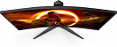Монитор AOC 27" Gaming CQ27G2U черный/красный VA LED 1ms 16:9 HDMI M/M матовая HAS Piv 300cd 178гр/178гр 2560x1440 144Hz FreeSync Premium VGA DP 2K US