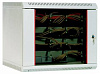 Шкаф коммутационный ЦМО (ШРН-12.480) настенный 12U 600x480мм пер.дв.стекл несъемн.бок.пан. 100кг серый 425мм 18кг 180град. 632мм