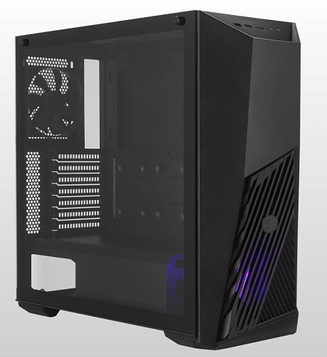 Корпус COOLER MASTER MasterBox K501L RGB CLEARANCE - CPU: 165mm/6.49";PSU:180mm/7.08", 295mm/11.61" (w/ HDD cage removed);GFX:410mm/16.1" MidiTower бе