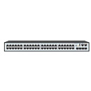 Коммутатор SNR SNR-S2989G-48TX-POE (L2) 48x1Гбит/с 4SFP+ 48PoE 740W управляемый