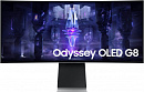 Монитор Samsung 34" Odyssey OLED G8 S34BG850SI серебристый OLED LED 21:9 M/M полуматовая HAS 250cd 178гр/178гр 3440x1440 175Hz FreeSync Premium Ultra