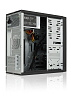 Корпус с блоком питания 450Вт./ Case Forza mATX case, black, w/PSU 450W 12cm, w/2xUSB2.0, w/2xUSB3.0, w/1xType-C (USB2.0), w/pwr cord, w/o FAN