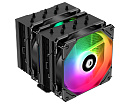 Кулер для процессора ID-COOLING SE-207-XT ARGB LGA20XX/1700/1200/115X/AM5/AM4 (8шт/кор, TDP 280W, PWM, черный, 7 тепл.трубок + медная база, 2 x FAN 12