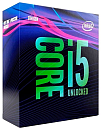 CPU Intel Core i5-9600KF (3.7GHz/9MB/6 cores) LGA1151 BOX, TDP 95W, max 128Gb DDR4-2466, BX80684I59600KFSRFAD/BX80684I59600KFSRG12