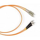 Hyperline FC-D2-50-FC/PR-SC/PR-H-10M-LSZH-OR Патч-корд волоконно-оптический (шнур) MM 50/125, SC-FC, 2.0 мм, duplex, LSZH, 10 м