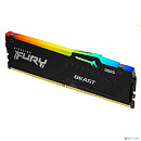 Память оперативная/ Kingston 16GB 6000MT/s DDR5 CL30 DIMM FURY Beast RGB EXPO