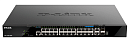 D-Link PROJ Managed L3 Stackable Switch 20x1000Base-T PoE, 4x2.5GBase-T PoE, 2x10GBase-T, 2x10GBase-X SFP+, PoE Budget 370W (740W with DPS-700), CLI,