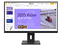 Монитор Lenovo 27" E27q-40, 16:9, IPS, QHD, 4ms, 350cd, 100Hz, HDMI, DP, SPK, HAS