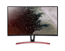 31.5" ACER ED323QURAbidpx , VA, 2560x1440, 144Hz, 4ms, 178°/178°, 250nits, DVI+HDMI +DP, 3000:1, FreeSync,Black/Red Curved 1800R,VESA 100x100