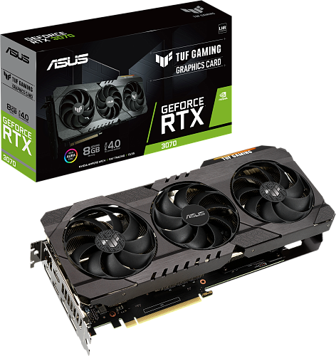 Видеокарта/ TUF-RTX3070-8G-V2-GAMING