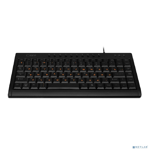 CBR KB 175 Black USB, Клавиатура проводная 1,25 м, мини