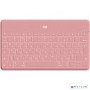920-010122 Logitech Клавиатура Keys-To-Go механическая розовый USB беспроводная BT Multimedia for gamer