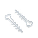 EKF plc-cd1-6x12w Дюбель-хомут (6х12 мм) для плоского кабеля белый (100 шт.) EKF PROxima