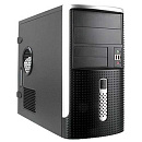 Mini Tower InWin EMR-001 Black/Silver 500W 2*USB+AirDuct+Audio mATX