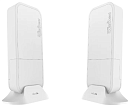 MikroTik Wireless Wire (Pair of preconfigured wAPG-60ad devices for 60Ghz link (Phase array 60 degree 60GHz antennas, 802.11ad wireless, four core 716
