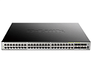 Коммутатор D-Link DGS-3630-52PC/A2ASI, PROJ L3 Managed Switch with 44 10/100/1000Base-T ports and 4 100/1000Base-T/SFP combo-ports and 4 10GBase-X SFP