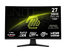 Монитор MSI MAG 274CQF 27" 16:9 WQHD(2560x1440) Rapid VA Curve 1500R, 0,5ms(GTG), 5000:1,100M:1,300nit,178/178,2xHDMI 2.0,1xDP 1.2, Tilt,VESA,180HZ,Bl