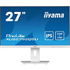 LCD IIYAMA 27" XUB2792QSU-W5 белый {IPS 2560x1440 75Hz DVI HDMI DisplayPort USB M/M HAS Pivot}