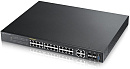 Коммутатор ZYXEL L2 PoE+ GS2210-24HP, 24xGE PoE+, 4xCombo (SFP/RJ-45), бюджет 375 Вт