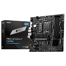 Материнская плата MSI PRO B760M-P DDR4 B760, LGA1700, 4*DDR4, 1*PCIEx16, 2*PCIEx1, 2*M.2, 1*TypeC, , 3*USB3.2Gen1, 8*USB2.0, 4*SATA3.0, 1G, VGA, DP, H