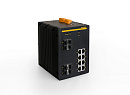 Управляемый коммутатор 3 уровня c 4 слотами 10GBase-X SFP+, 4 слотами 1000Base-X SFP , 8 портами 10/100/1000Base-T(X) (разъем RJ45), один вход питан