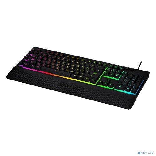 Redragon Клавиатура Shiva RU [77526] {Проводная игровая, RGB, 26 anti-ghost keys }