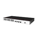 Коммутатор HUAWEI S5735-L24P4S-A-V2 (24*10/100/1000BASE-T ports, 4*GE SFPports, PoE+, AC power, Basic SW)