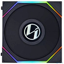 Вентилятор для корпуса Lian Li UNI FAN TL LCD G99.12TLLCD1B.00 124x120х28 мм, 350 -1900rpm, 62 CFM, 27dBa, 4-pin PWM