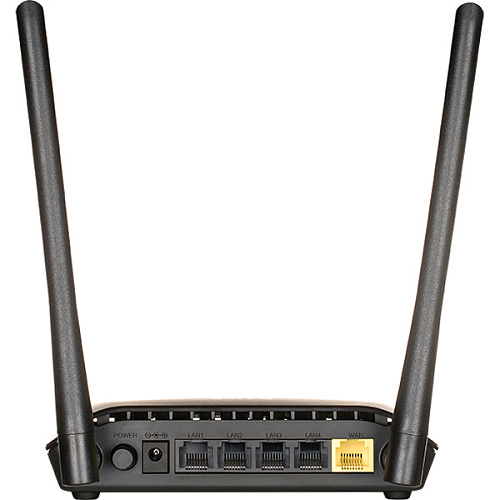 Маршрутизатор D-LINK Маршрутизатор/ N300 Wi-Fi Router, 100Base-TX WAN, 4x100Base-TX LAN, 2x5dBi external antennas