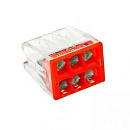 EKF plc-smk-2273-246r Клемма СМК 2273-246 (с пастой) 6 отверстий 0,5-2.5мм2 (4шт.) EKF PROxima