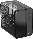 корпус Formula V Line Crystal U7 Black, ATX, TYPE-C*1, USB3.0*2, Aluminum + Tempered Glass