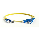 Hyperline FC-D2-9-FC/UR-SC/UR-H-3M-LSZH-YL Патч-корд волоконно-оптический (шнур) SM 9/125 (OS2), SC/UPC-FC/UPC, 2.0 мм, duplex, LSZH, 3 м