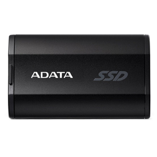 Накопитель A-DATA Твердотельный накопитель/ ADATA External SSD SD810, 2000GB, Type-C, USB 3.2 Gen2х2, up to R/W 2000/2000 MB/s, 72.7x44x12.2mm, Black (5 лет)