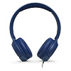 JBL Наушники накладные Т500, 32 Ом, синий [JBLT500BLU]