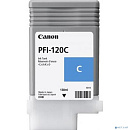 Canon PFI-120C 2886C001 Картридж для TM-200/TM-205/TM-300/TM-305, 130 мл. голубой