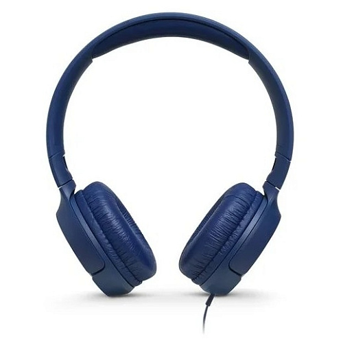 JBL Наушники накладные Т500, 32 Ом, синий [JBLT500BLU]