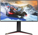 Монитор LG 27" UltraGear 27GP95R-B черный IPS LED 16:9 HDMI матовая HAS Piv 1000:1 360cd 178гр/178гр 3840x2160 144Hz G-Sync DP 4K 7.4кг