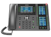телефон fanvil x210 2xethernet 10/100/1000, hd voice, 20 sip lines, 10 line key, 116 dss keys, ipv6/opus, 4.3+2*2.4 multi color screen, wifi & built-i